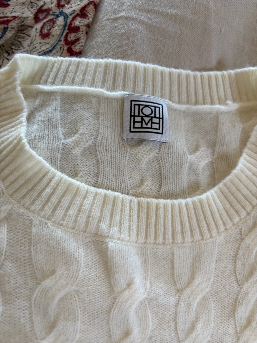 Toteme Cable-Knit Sweater - Picture 2 of 4